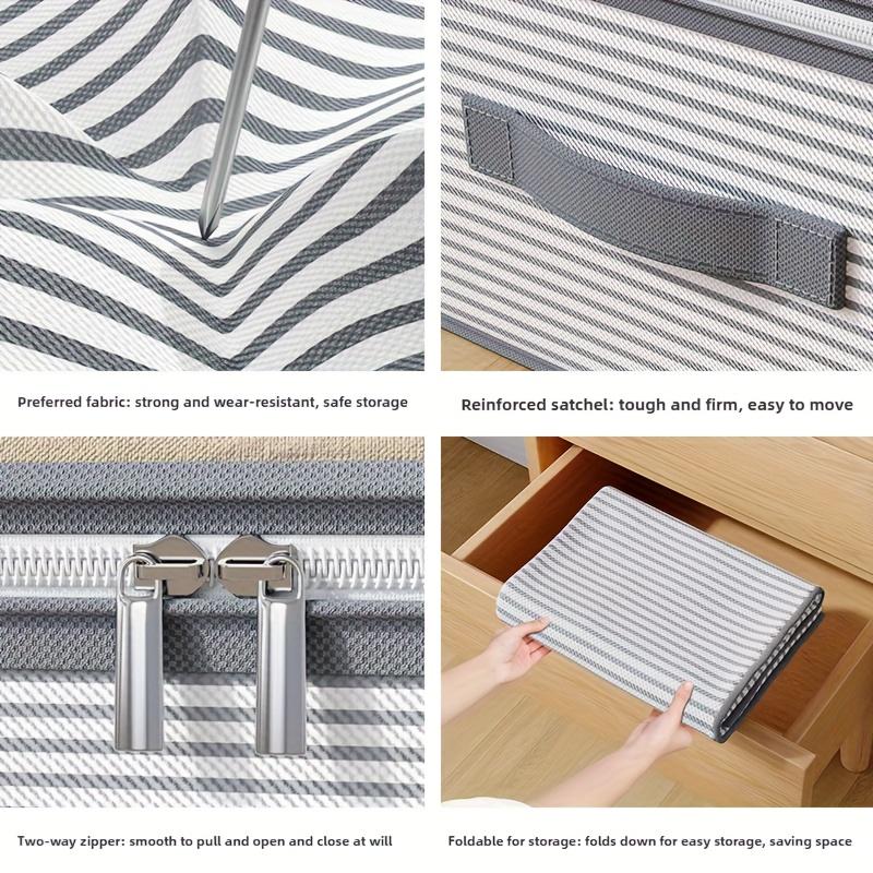 Heavy Duty Multi Layer Storage Organizer Bag with Clear Window for Closet and Under Bed Use