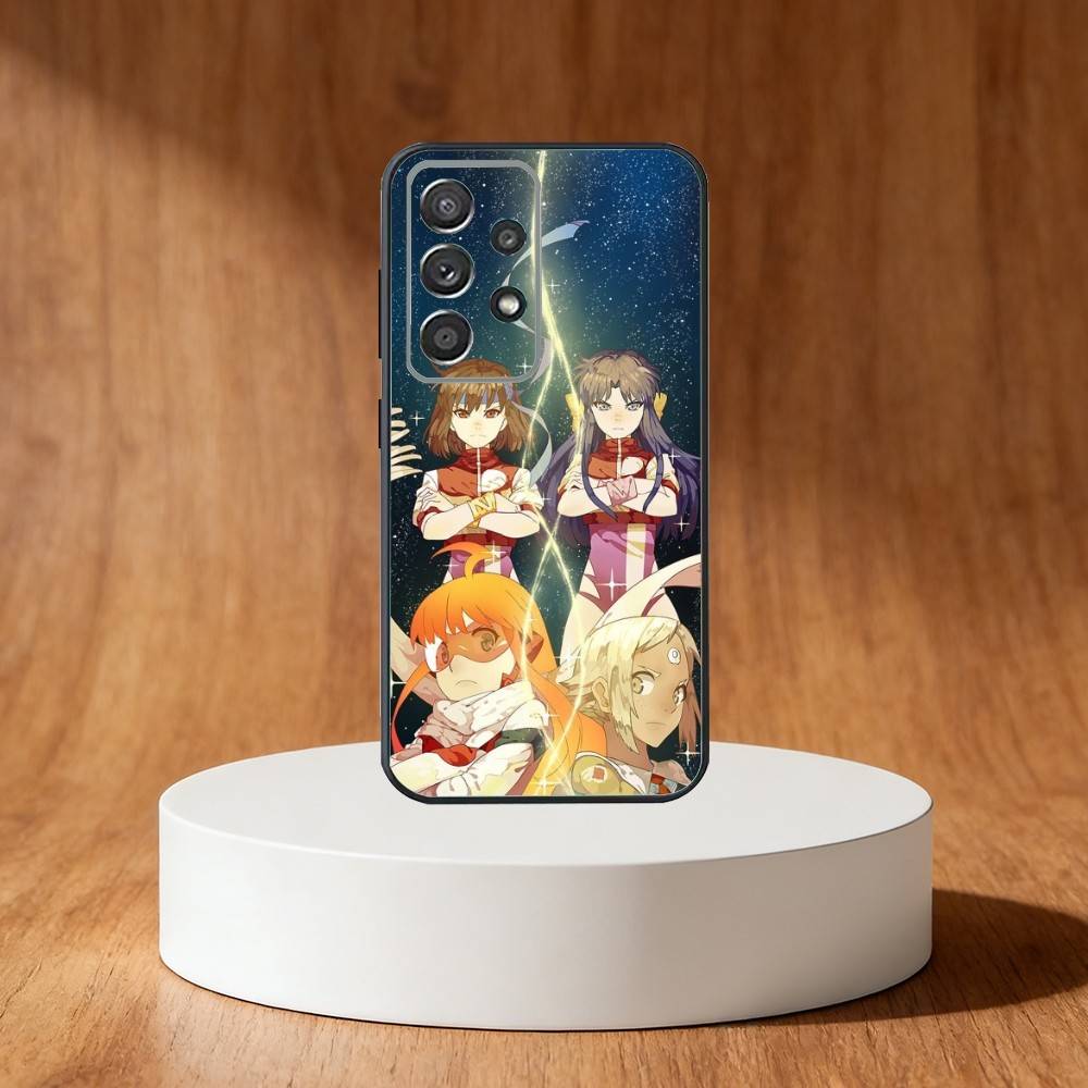 Diebuster Gunbuster Phone Case For Samsung S25,S24,S21,S22,S23,S30,Ultra,S20,Plus,Fe,Note,10,9,5G Black Cover