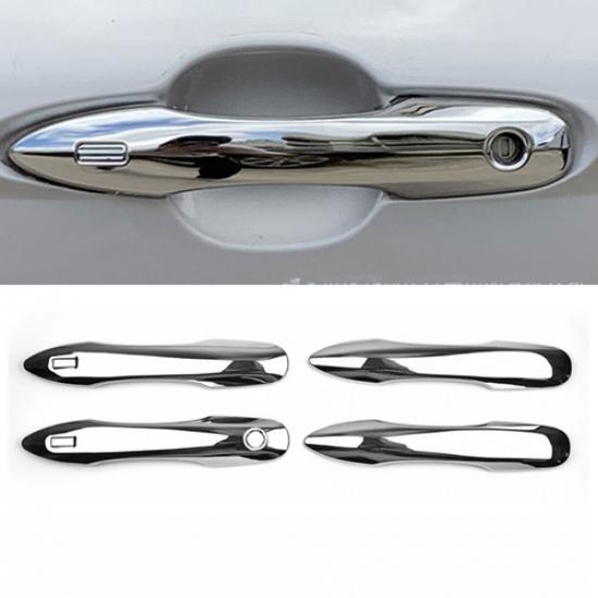 4X ABS Chrome Car door Handle Cover Trim For Toyota Camry 2018-2024