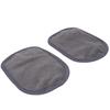 2 Pcs Sand Wipe Off Mitts Large Size   Mesh Fabric Beach Sand Remover Cleaner Vacation   for Sandboxes