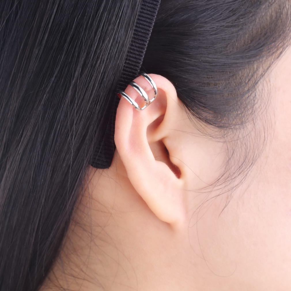 Women Fashion Simple Ear Clip No Ear Hole Earring Jewelry