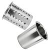 Rostfreier Metall-Besteckhalter Mit Luftzirkulationslöchern Effiziente Drainage Küchenwerkzeug Organizer Für Löffel Gabeln Essstäbchen