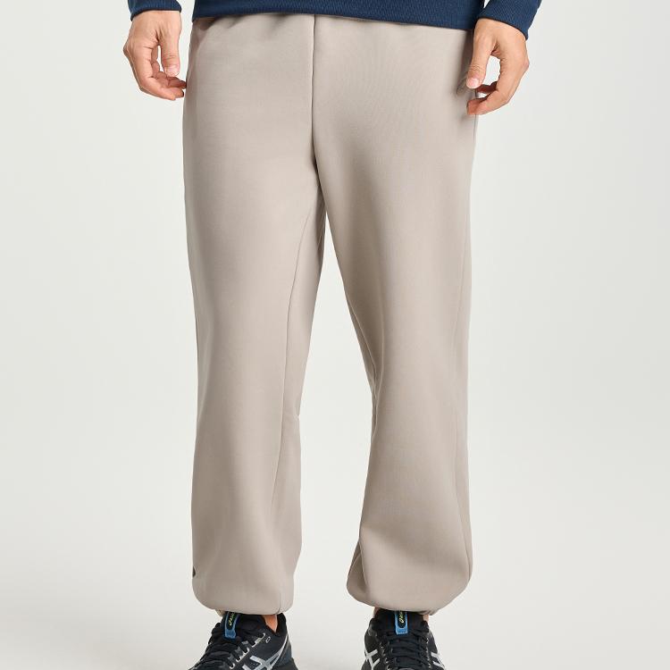 ASICS Warm Mid Waist Loose Cuff Fleece Pants Men bottoms 2031F146-200