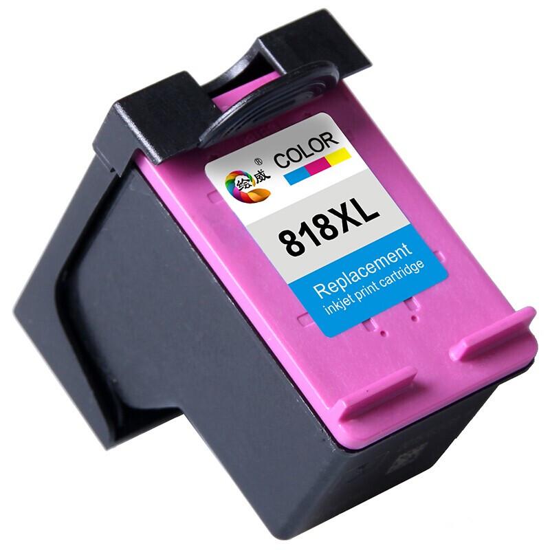 Huiwei HW-818XL Color Ink Cartridge for HP Printers