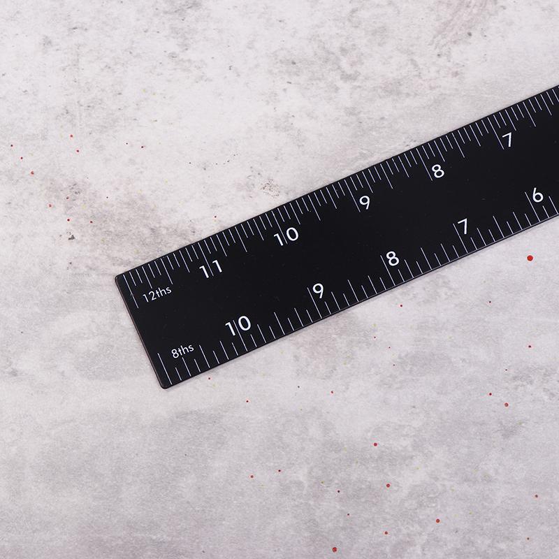 Black Right Angle Ruler 90 Degree Hole Angle Ruler Industrial Grade Positioning Marking Angle Ruler Woodworking L-Shaped Ruler