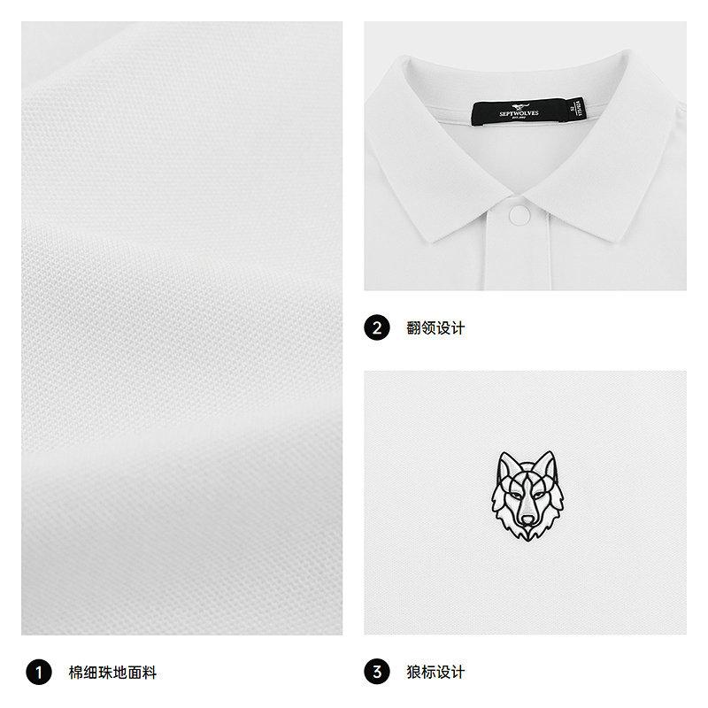 Moisture Absorbing and Quick Drying Short-Sleeved Polo Shirt