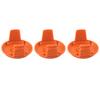 Conveniently Replace Your Spool Cap with 3PCS String Trimmer Spool Cap Cover for WORXWG150 WG151 WG165 WG175 WG180 WG191