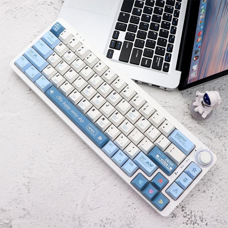 136 Keys Customized Programmer for Key Cap PBT Dye Subbed Keycap Cherry Profile for Key Cover for Mechanical Keyboard DZ