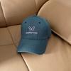 2025 new bow baseball cap trend, spring and autumn student couples, small and versatile sunscreen sunshade peaked hat