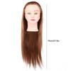Perücke Friseurpuppenkopf Haarstyling Flechten Salon Übungskopf Modell 70cm
