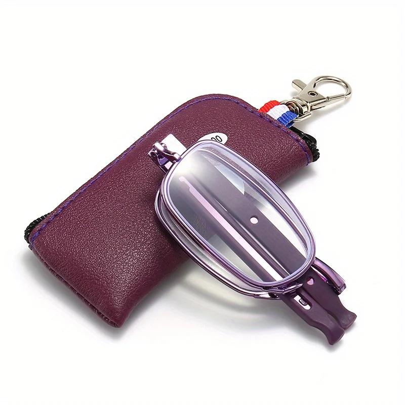 

1.5 2.0 2.5 Foldable Telescopic Presbyopic Glasses Portable Bag Anti Blue Light Glasses Reading Glasses Men Neutral 1.5
