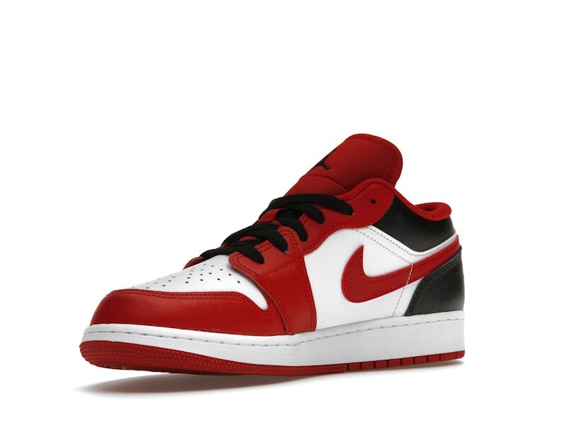 Jordan 1 Low Reverse Black Toe - 553560-163