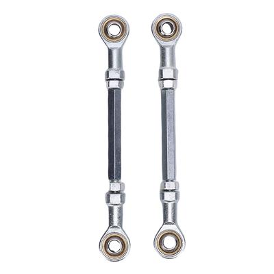 1 Par 155mm 8mm Tirante da Barra de Direção Eixo de Aço Liga Alta Dureza À Prova de Abrasão para Go Kart Drift Trike ATV Quad Mini