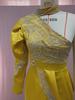 2025 Herbst Europäisches und Amerikanisches Goldenes Abendkleid mit Hohem Kragen für Damen
