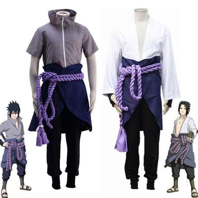 Kostým anime Uchiha Sasuke Cosplay Jednotné kostýmy na halloweenskou karnevalovou párty