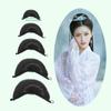 Headdress Retro Hair Pad Croissant Chignon Fairy Wig Bag Hanfu Cosplay Hair Bun Horns Hairpins