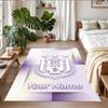 Crystal Velvet Rug Custom Name Text, Soft Non Slip Floor Mat Home DecorAnderlecht FC
