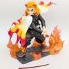 [USED] Demon Slayer: Kimetsu no Yaiba Rengoku Kyojuro Figure Kotobukiya ARTFX J Current condition