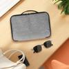 Removable Partitions Glasses Organizer Adjustable Slot Sunglass Storage Pouch
