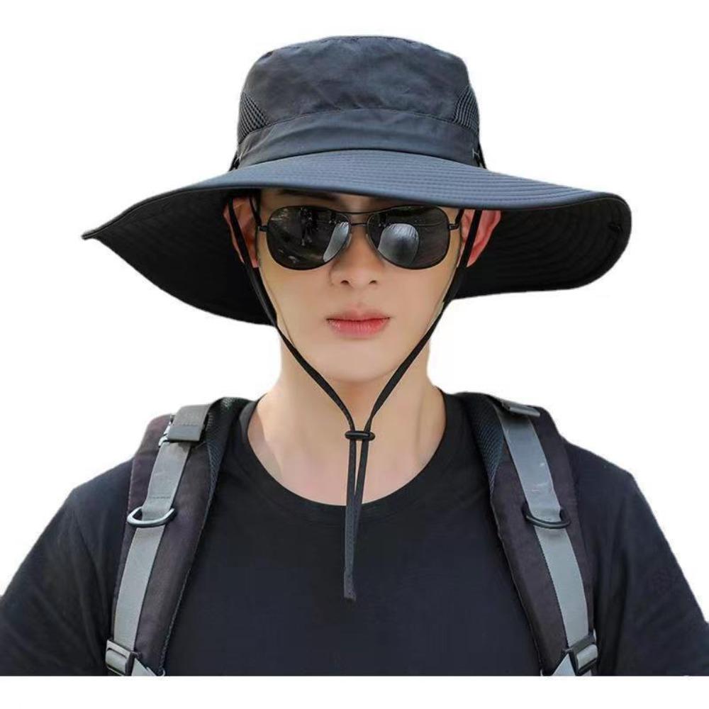 Quick Dryng Fisherman Cap UV Protection Bucket Hat Summer Sun Hat Outdoor