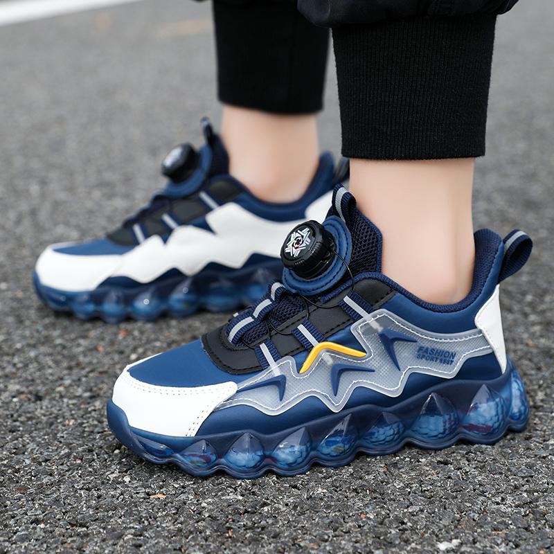 Gutter/Jente PU Vanntett Ultralett Sklisikker Slitesterk Sneakers Barnesneakers