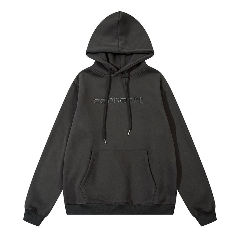 Carhartt Klasická Unisex Mikina s Výšivkou - Trendy Evropský a Americký Styl