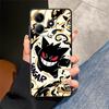 Cool Gengar Pokemon Case for Xiaomi Redmi Note 13 Pro Plus 9 12 Pro 7 8 11s 12s 11 14 10 10S 9S Funda Phone Cover