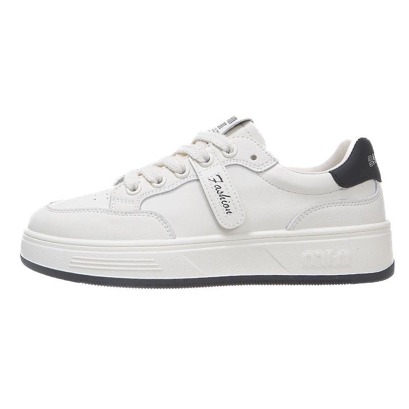 Leather Soft-soled Little White Shoes Women's Shoes Summer Breathable Spring and Autumn New Lightweight Flat Baseplate Shoes Casual Sports Shoes