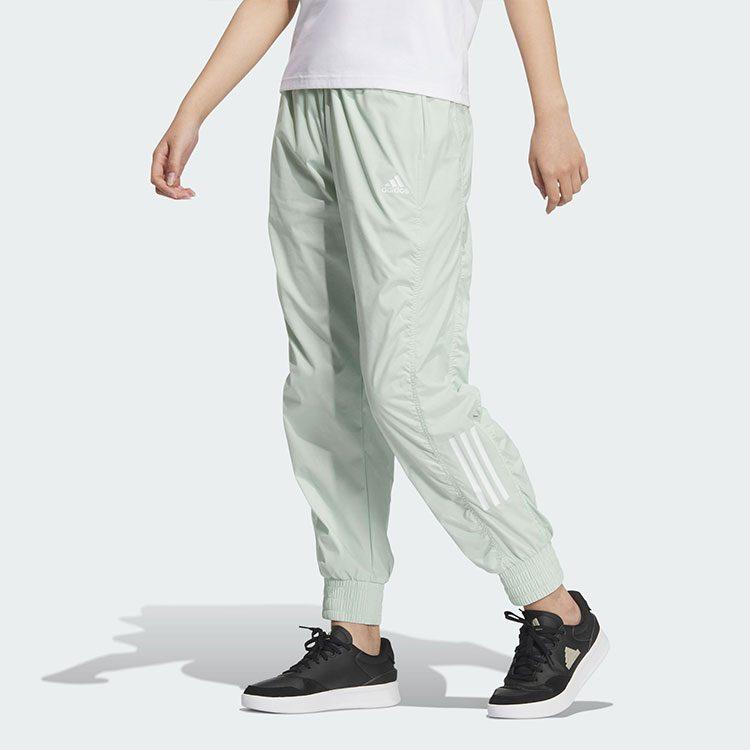 Adidas SPORTSWEAR PANTS Casual Pants Women's Linen Green JJ1297