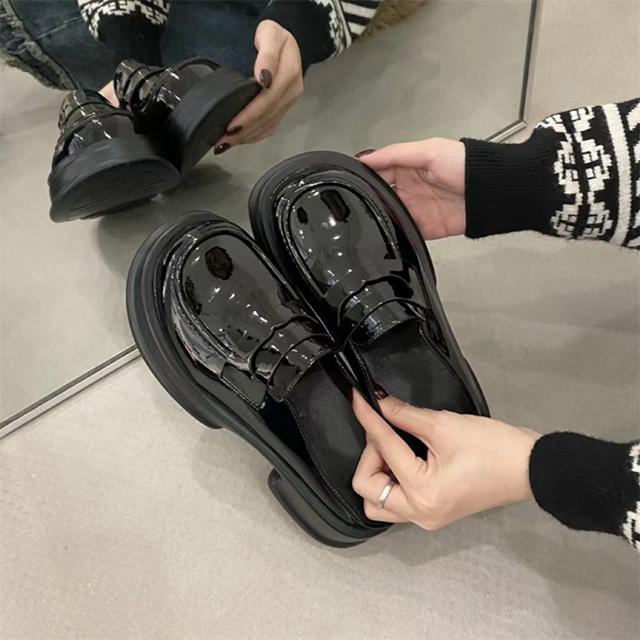 Thick Sole Big Size Mules Women Casual Platform Ladies Summer 2026 New Slippers Female Outside Slides Shoes Vintage Chic Design
