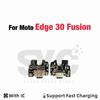 New USB Charging Board Port Dock Flex Cable Connector Microphone For Moto Edge 20 Lite S 30 40 50 Neo Fusion Ultra Pro Plus 2021