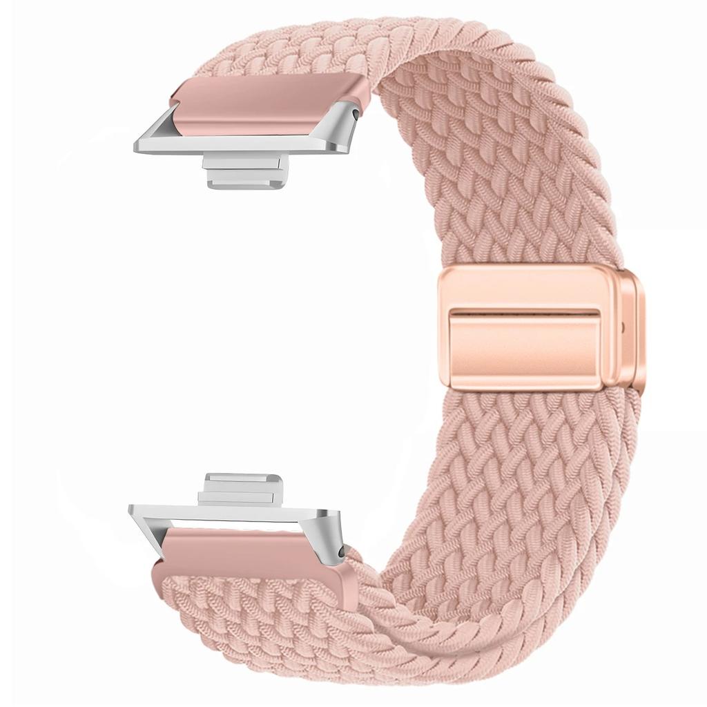 Magnetic Braided Nylon Loop Band for Xiaomi Redmi Watch 5 4 Strap Adjustable Sport Replacement Correa Bracelet Mi Band 9 8 Pro