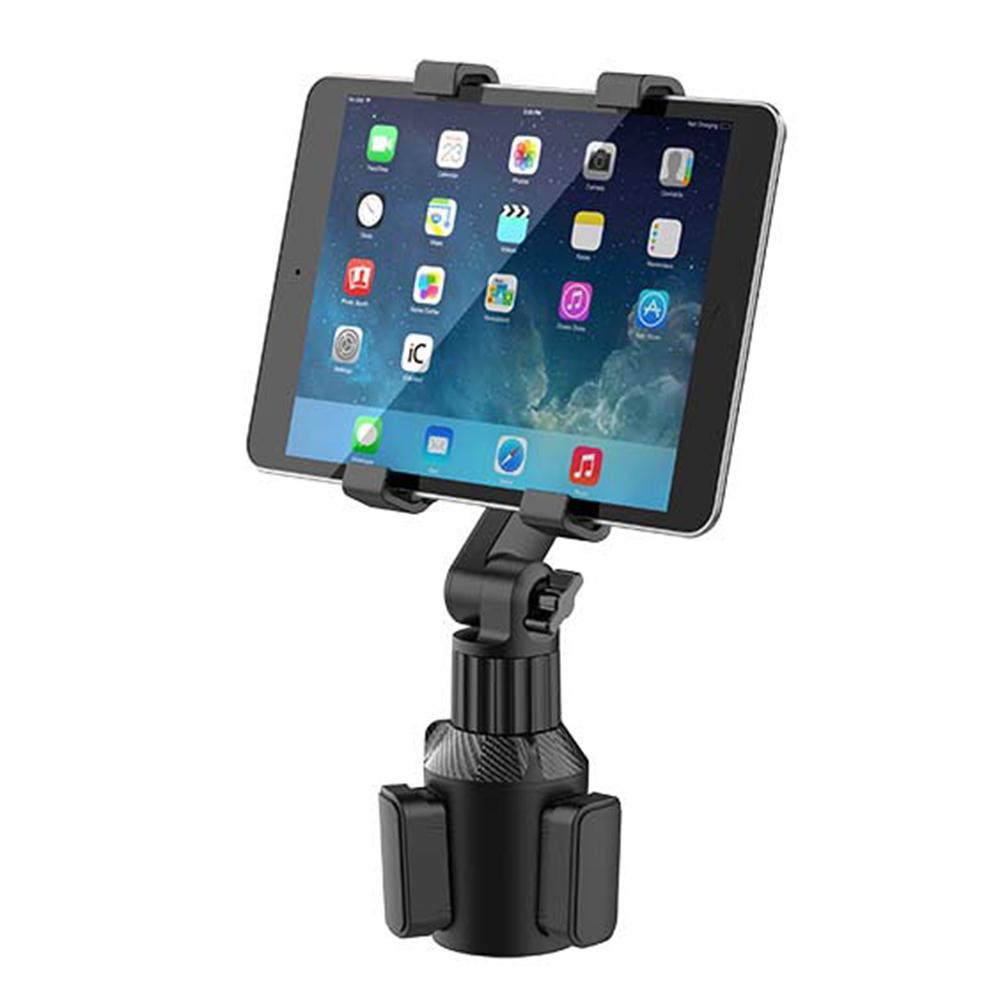 

CUP-B17 Car Cup Holder Tablet Mount Long Neck Car Cup Mini PC Holder 2 Shaft Rotating Tablets Car Mount