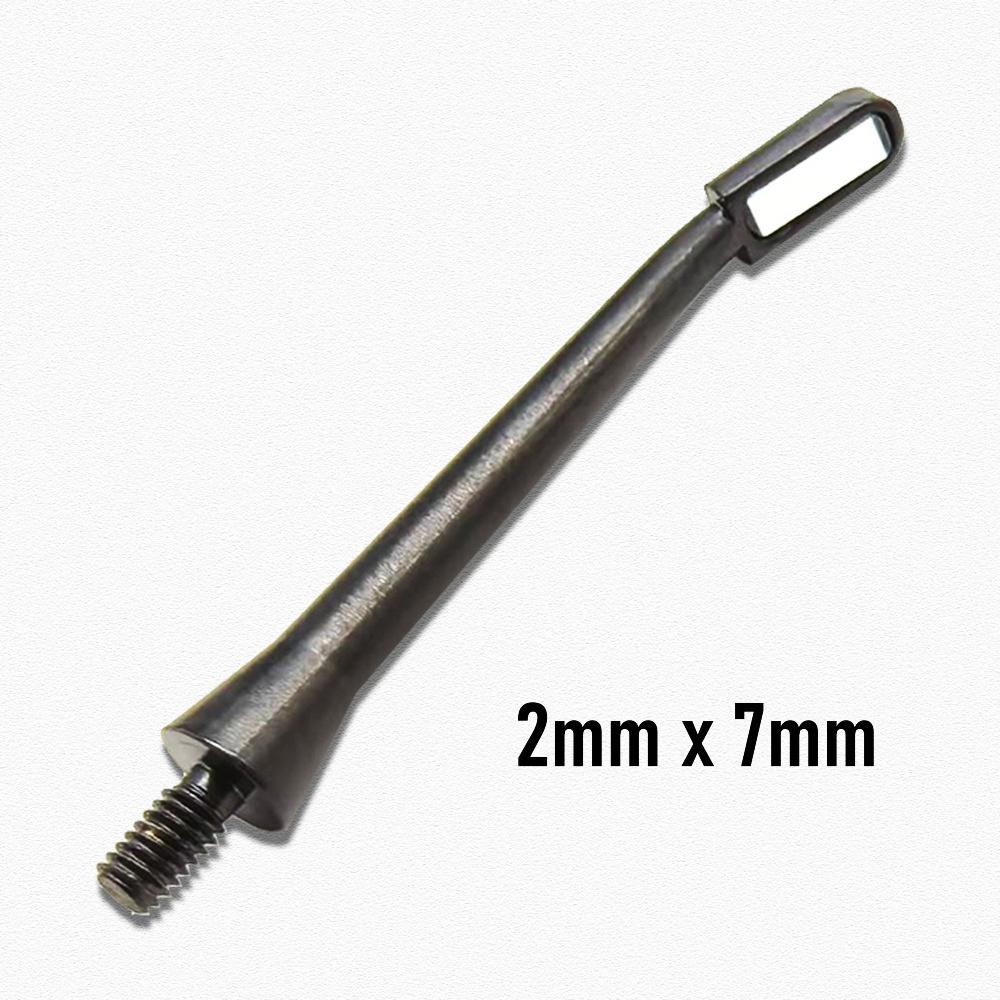 Dental Micro Mundspiegel Reflektor mit abnehmbarem Griff Desinfizierbar Autoklavierbar Odontoskop Multifunktions-Überprüfungswerkzeuge