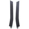 2-piece set ABS Material Car D-pillar decorative strip For Toyota Prado 2024+ Replacement accessories