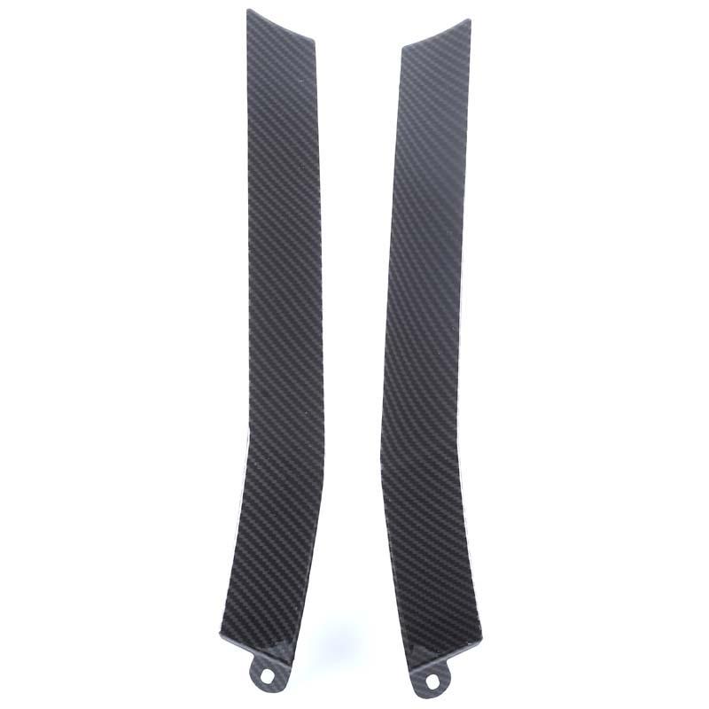 2-piece set ABS Material Car D-pillar decorative strip For Toyota Prado 2024+ Replacement accessories
