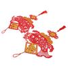 Chinese New Year Hanging Pendant Fu Character Celebration Thickening Festive Activities Ornament