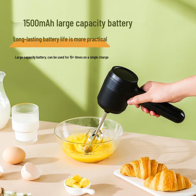ZISIZ Kabelloser Elektrischer Handmixer