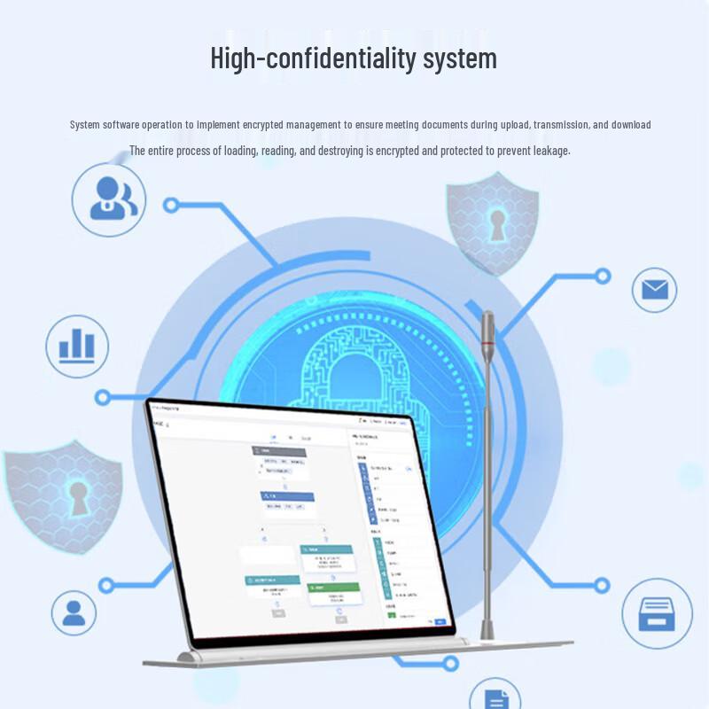 HuiDu 15.6-inch Ultra-thin Paperless Conference System (CN version)