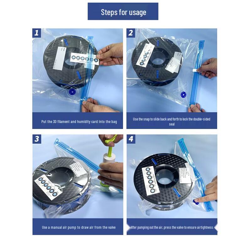 Iterative Space 3D Printer Filament Vacuum Storage Kit