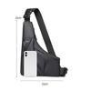 Gurt - Lässige Brusttasche für Herren, Ideal für Outdoor-Aktivitäten, Pendeln, Reisen 1 Stück Anti-Diebstahl Dreieck Crossbody-Tasche mit verstellbarem