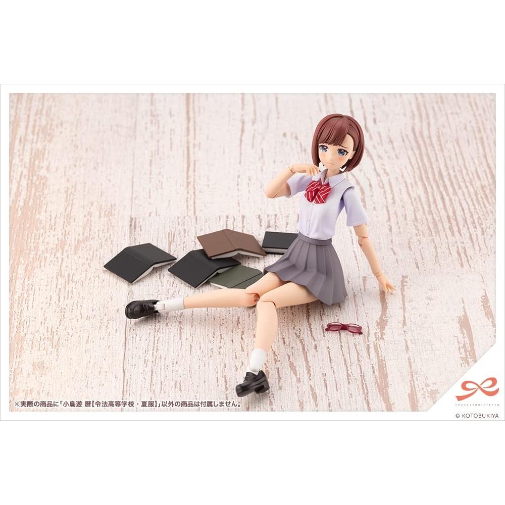 Kotobukiya Sosai Girls' Garden Kotoriyu Calendar [Reiho High SchoolSummer Clothes] Height Approx. 153mm 110 Scale Plastic Model Molding Color JK011