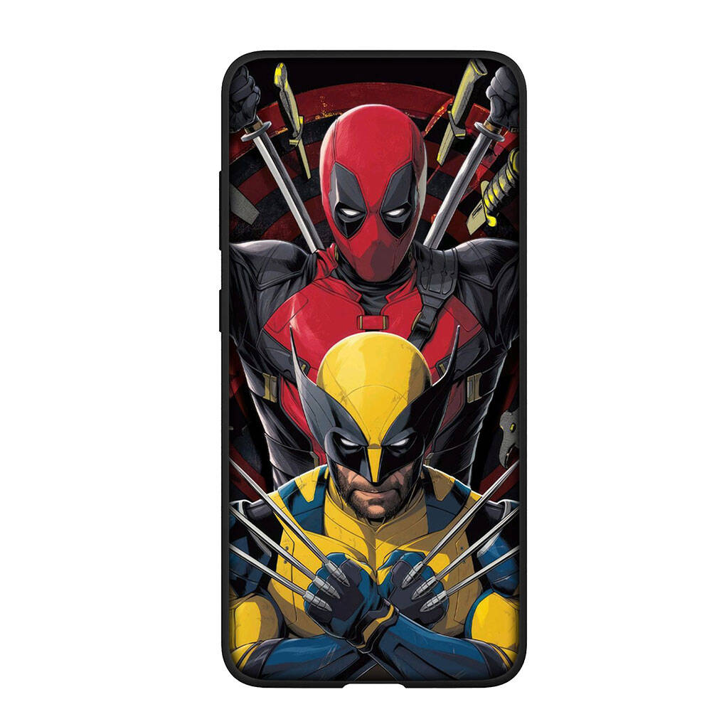 for iPhone 17 16 15 Xiaomi Poco F7 F8 X7 X6 C85 C75 M8 Redmi Note 14 13 12 11 Pro Max 14C 13C 15C A3 A4 Phone Case Wallpaper Deadpool Marvel Wolverine