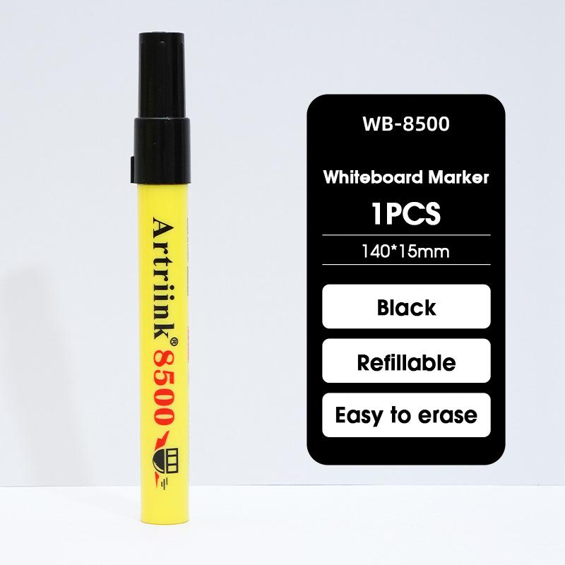 1pcs Whiteboard Marker Set,Erasable, Refillable,Safety,Non-Toxic,High Capacity,Office,Conferencing,Educational Items