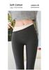 Women's High-Waisted Seamless Fleece-Lined Leggings – Perfect for Autumn & Winter with High Elasticity, Comfort & Versatility.
