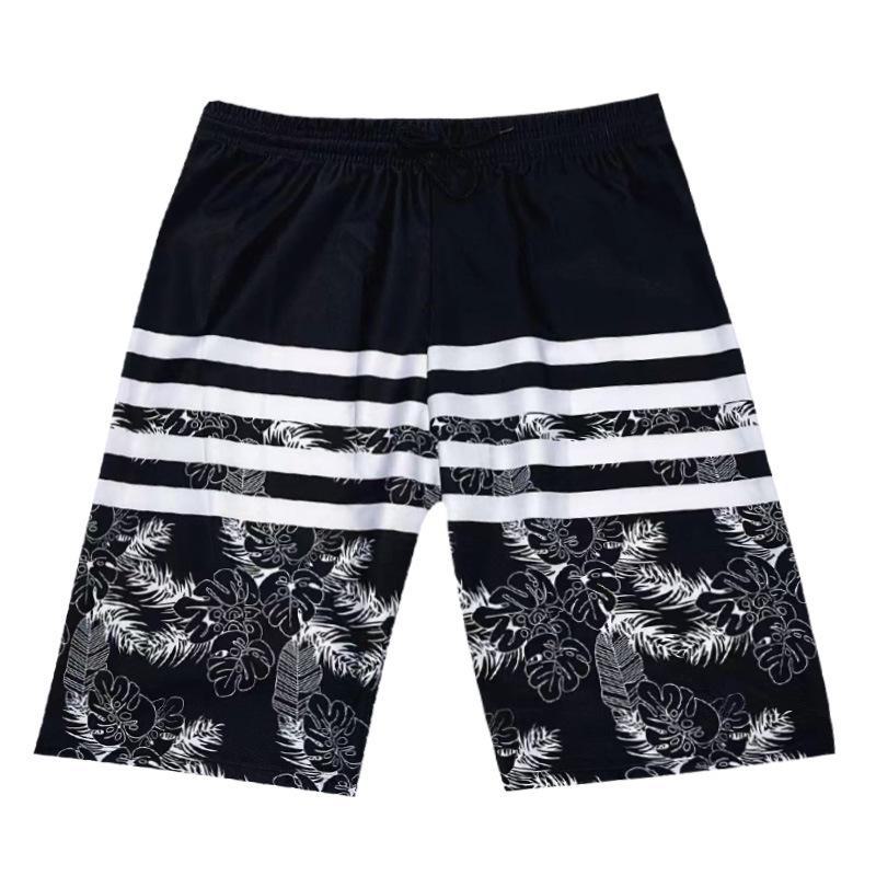 Calções de Banho Masculinos de Comprimento Médio, Boxer Longo de Praia Profissional, Fato de Banho de Tamanho Grande para Meninos para Águas Termais