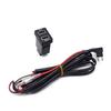 18W Car Charger Dual QC3.0 Fast Charging For Mitsubishi Outlander Eclipse Cross L200 Triton