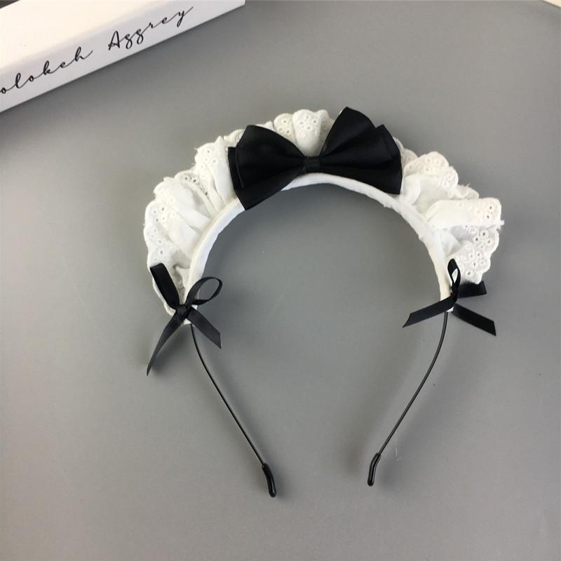 

Japanese Cute Lace Bow Maid Headband & Christmas Hair Clip