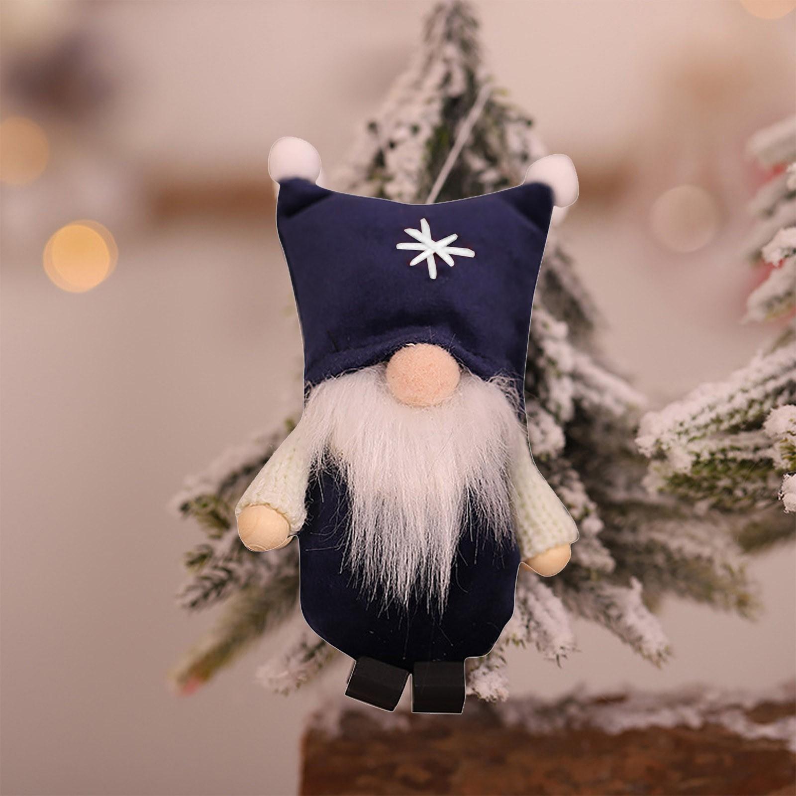 Безликий старик кулон украшение рождественской елки креативная кукла подвесная кукла