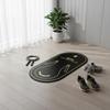 Round Jump Rope Mat Sound Reducing Exercise Pad Wear Resistant for Students